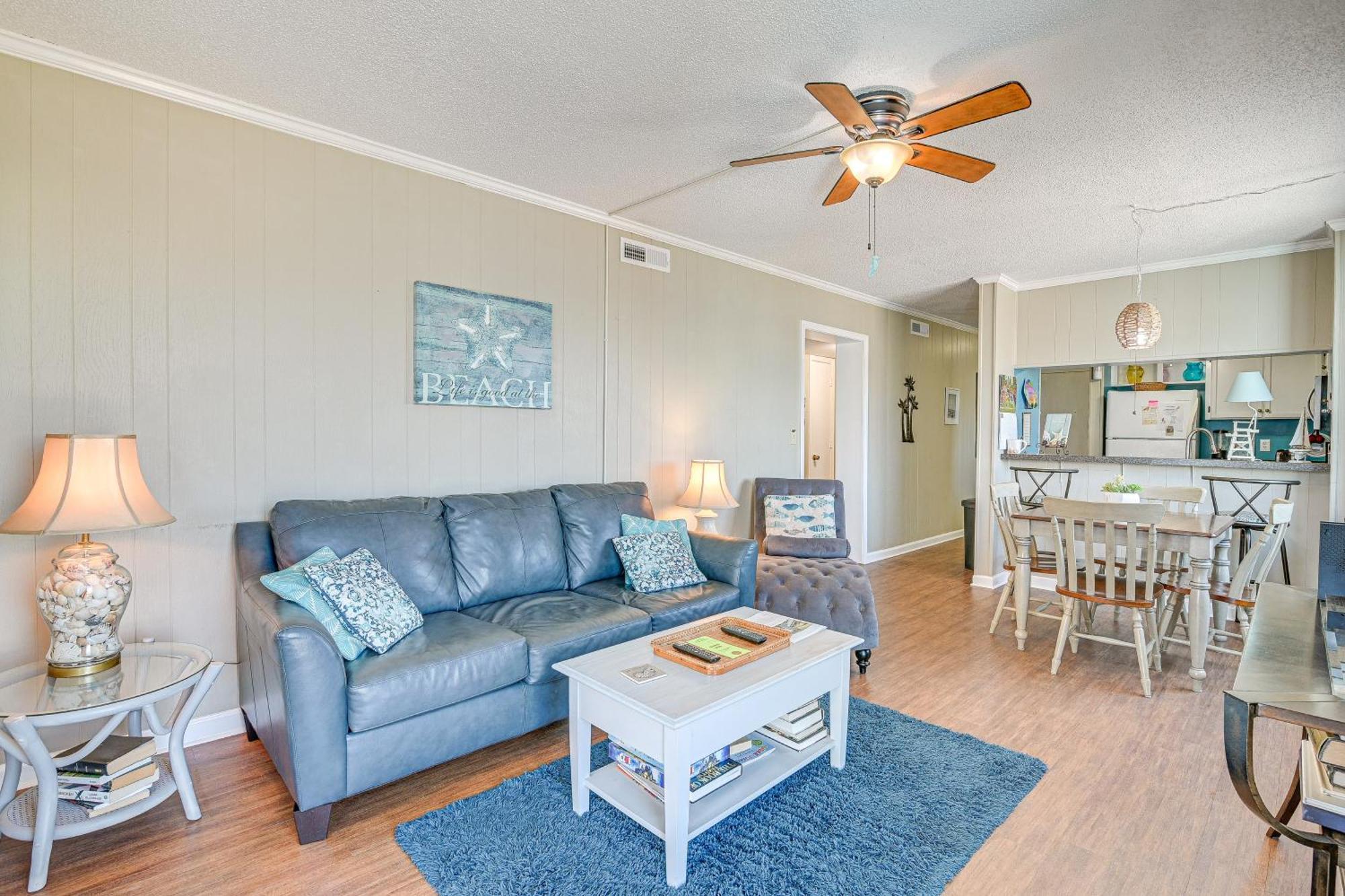 Coastal Condo On Beach With Community Pool Access! 미를 비치 외부 사진